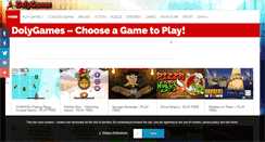 Desktop Screenshot of dolygames.com