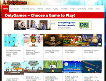 Tablet Screenshot of dolygames.com